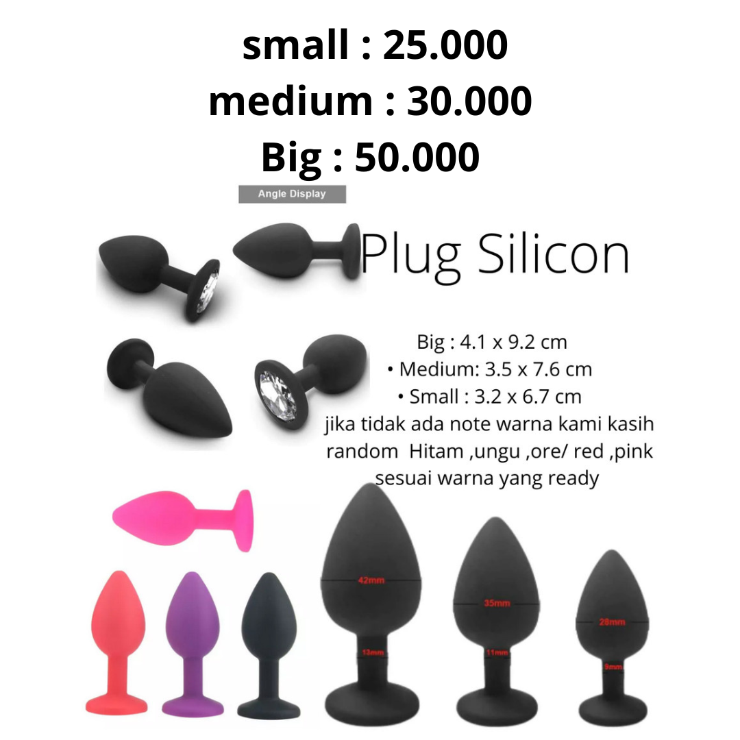 Plug Silikon Anal