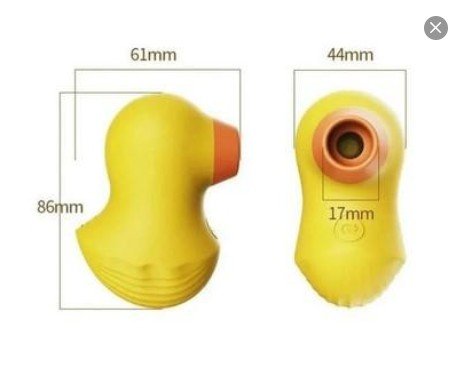 Alat Getar Sucking Hisap Clitoral Model Cutie Duck - Gambar 2